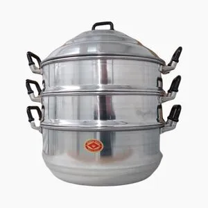 DIAMOND BRAND Steamer Aluminium Cooker 26cm..webp