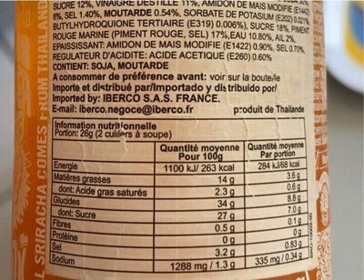 CRYING THAIGER Sriracha Ketchup Chili Sauce 200ml.