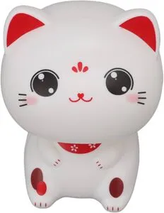 KAWALL Fortune Cat Wobble Head Eyes Open 9cm..webp