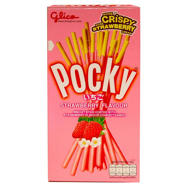GLICO Pocky Strawberry 47g.
