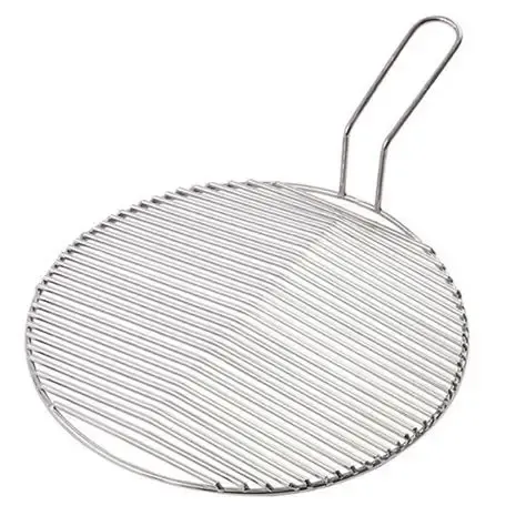 Stainless BBQ Grill with Handle 29,5 cm..webp