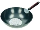 Stir Fry Wok With Wooden Handle 32cm..webp