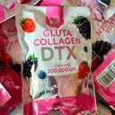 Gluta Collagen DTX Mix Berry 10x20g.