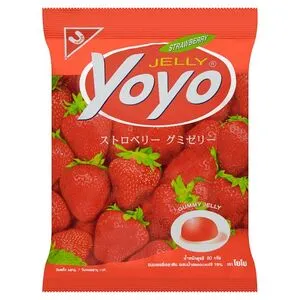 Gummi Gele Godis Jordgubb smak.webp