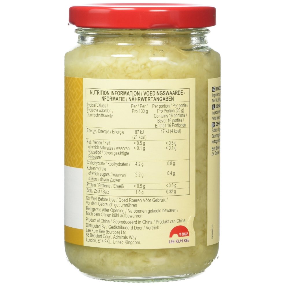 LEE KUM KEE Minced Ginger 326g.
