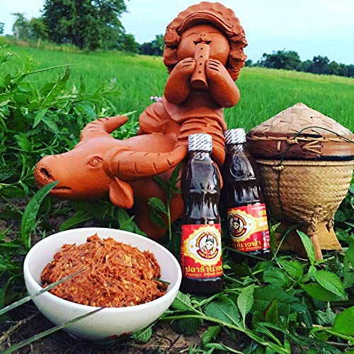 NANG FAH Papaya Salad Dressing "Pla Ra" 400ml (White Cap)