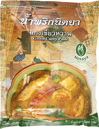 NITTAYA Green Curry Paste 1kg.