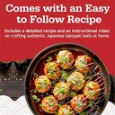 OTAFUKU Cast Iron Takoyaki Plate 16 holes.