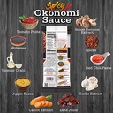 OTAFUKU Topping Spicy Okonomi Sauce (VEGAN) 300g.