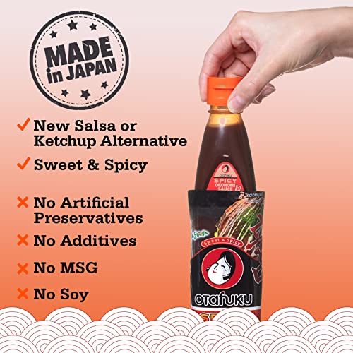 OTAFUKU Topping Spicy Okonomi Sauce (VEGAN) 300g.