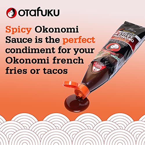 OTAFUKU Topping Spicy Okonomi Sauce (VEGAN) 300g.