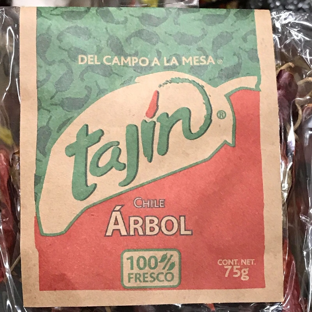 TAJIN Chile de Árbol 75 gr