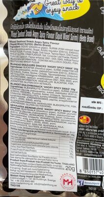 BENTO Snack Angry spicy 20g.