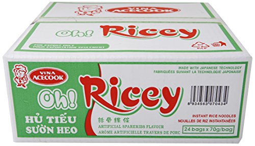 ACECOOK Ins Rice Noodle Spareribs 24x70g. (BOX)