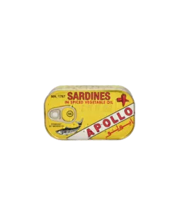 Apollo Sardines in Spiced Vegetable Oil (125 g).webp