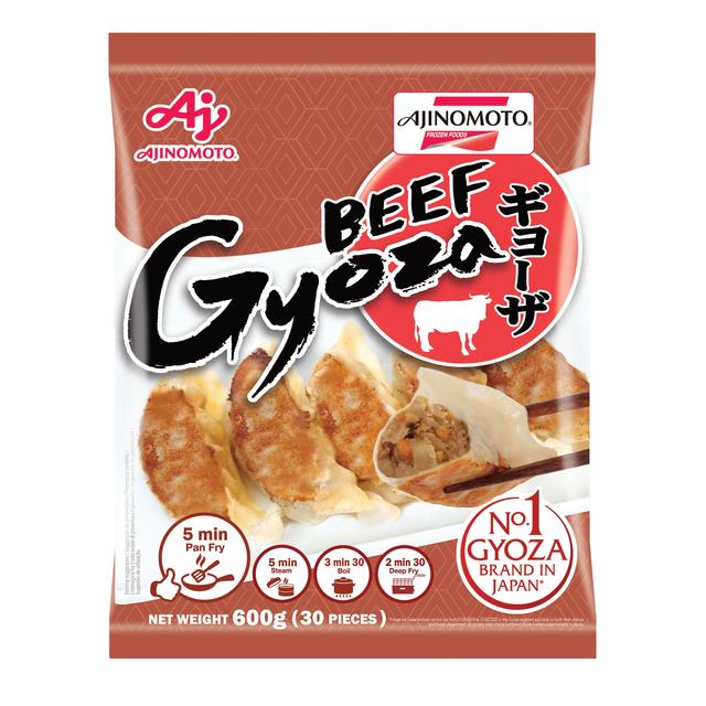 [1403] AJINOMOTO Gyoza nötkött 600g.