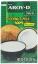 AROY-D kookosmaito (UHT) 17,5 % rasvaa 250 ml.