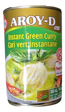AROY-D Vihreä currykeitto, valmis syötäväksi, 400 g.
