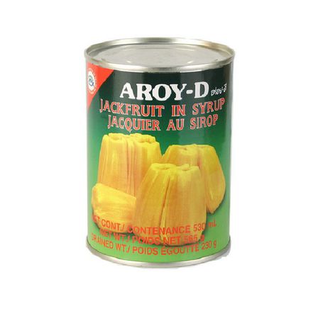 [33] AROY-D Jackfrukt i sirap 565 g.