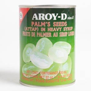 [668] AROY-D Palmfrön (ATTAP) i tung sirap 625 g.