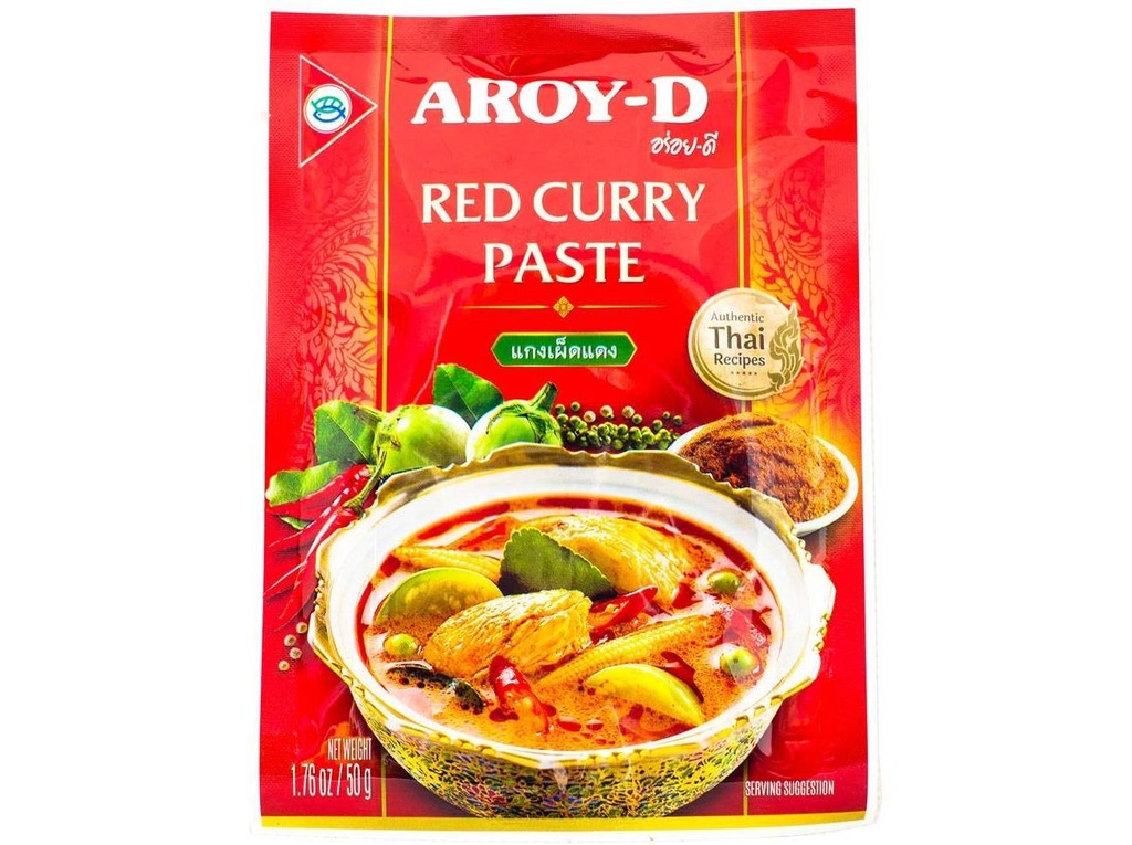 AROY-D Red Curry Paste 50g.