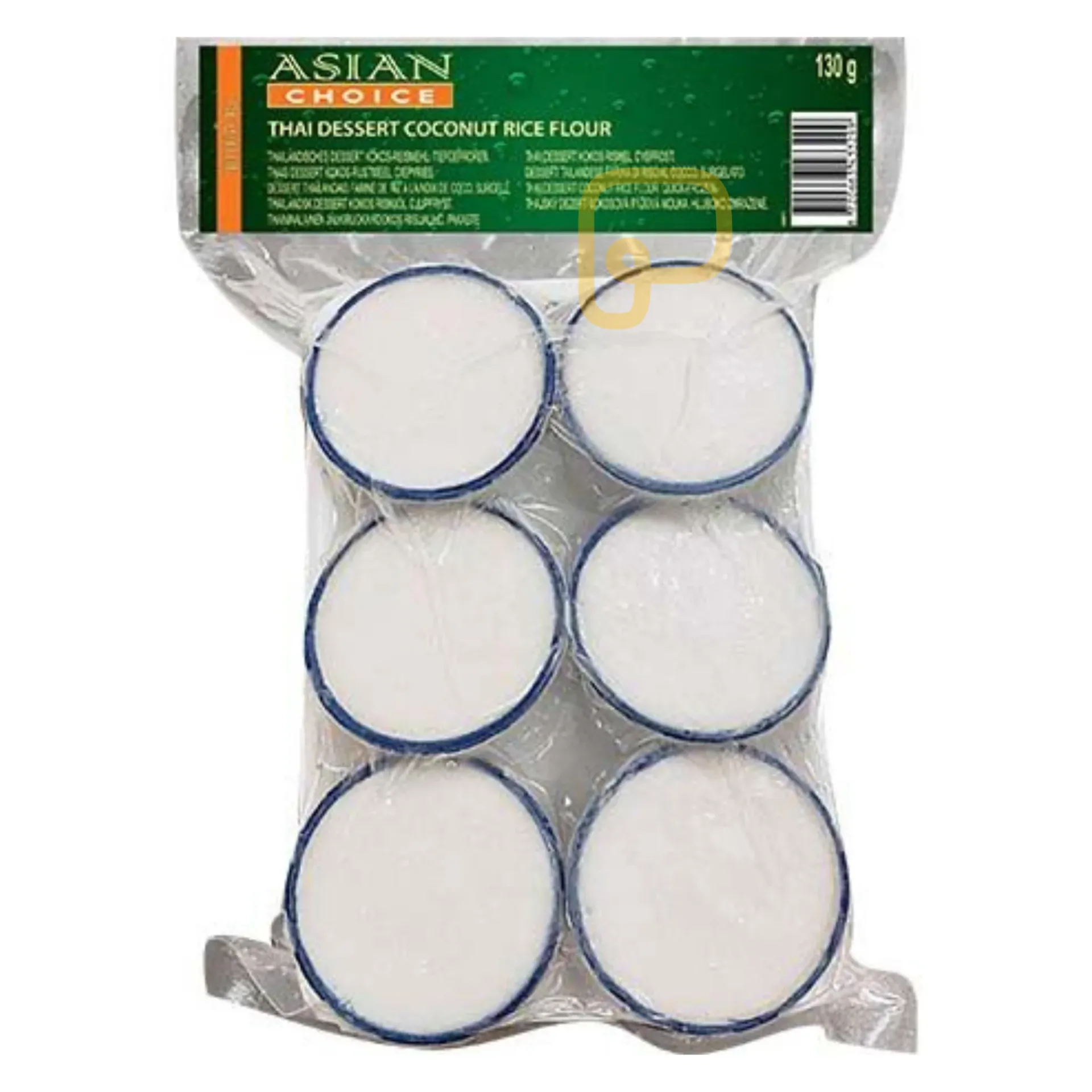 [2135] ASIATISK VAL Thailändsk dessert med kokosrismjöl 130 g.