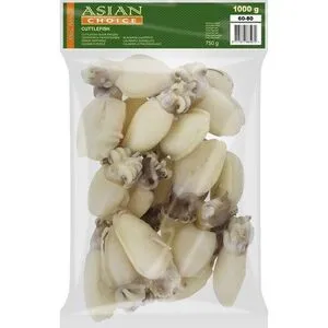 ASIATISK VAL Babybläckfisk 60/80 750g (Netto).