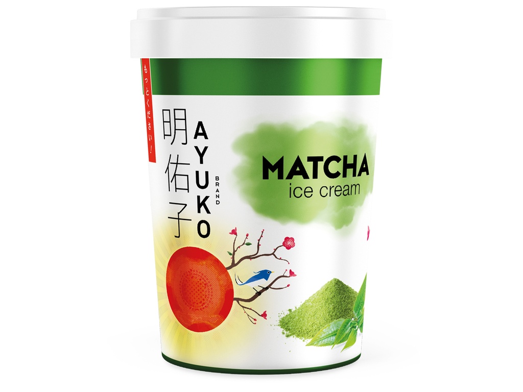 AYUKO Matcha-jäätelö 500 ml.