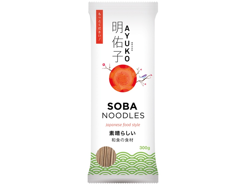 [2165] AYUKO Soba Noodles 300g.