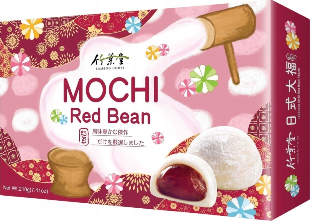 BAMBOO HOUSE japanilaistyylinen punapapu-mochi 210 g.