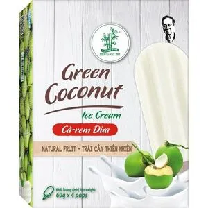 BAMBOO TREE Coconut Ice Cream 4x60g.