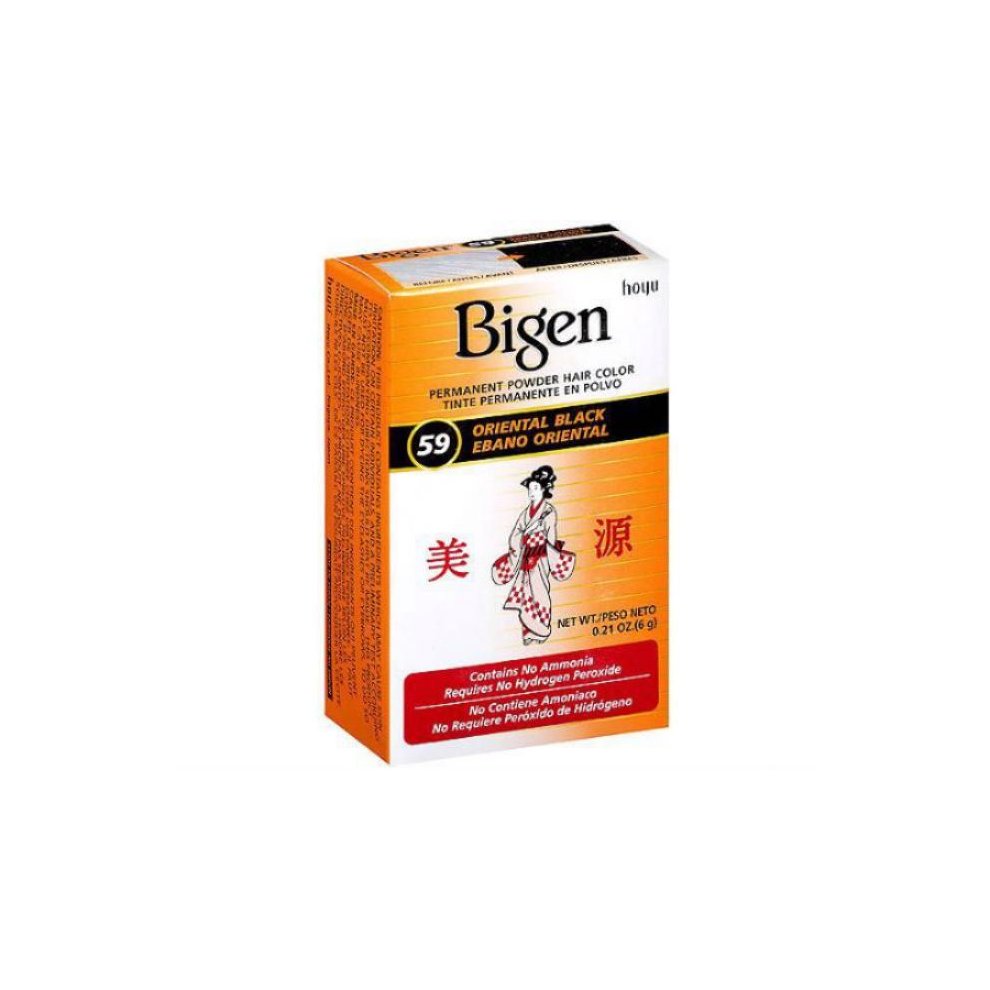[2061] BIGEN Hair Color 59 Oriental Black 6g.