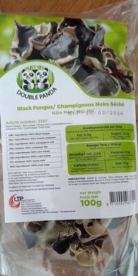 Mustat sieniliuskat 100 g.