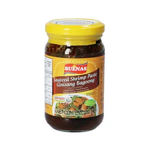 BUENAS Paistettuja katkarapupaistoja Tavallinen (Ginisang Bagoong) 250g.