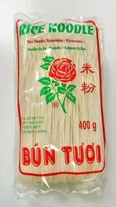 BUN TUOI Rice Vermicelli Noodle 400g.