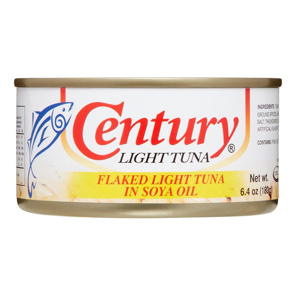 CENTURY Tonnikalahiutaleet öljyssä 180 g.