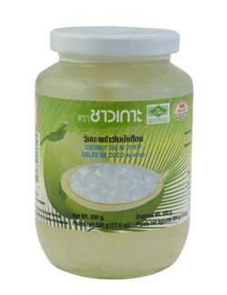 CHAOKOH Coconut Gel in Syrup 500g.
