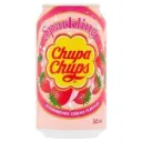 CHUPA CHUPS Sparkling Strawberry & Cream Flavour 345ml.