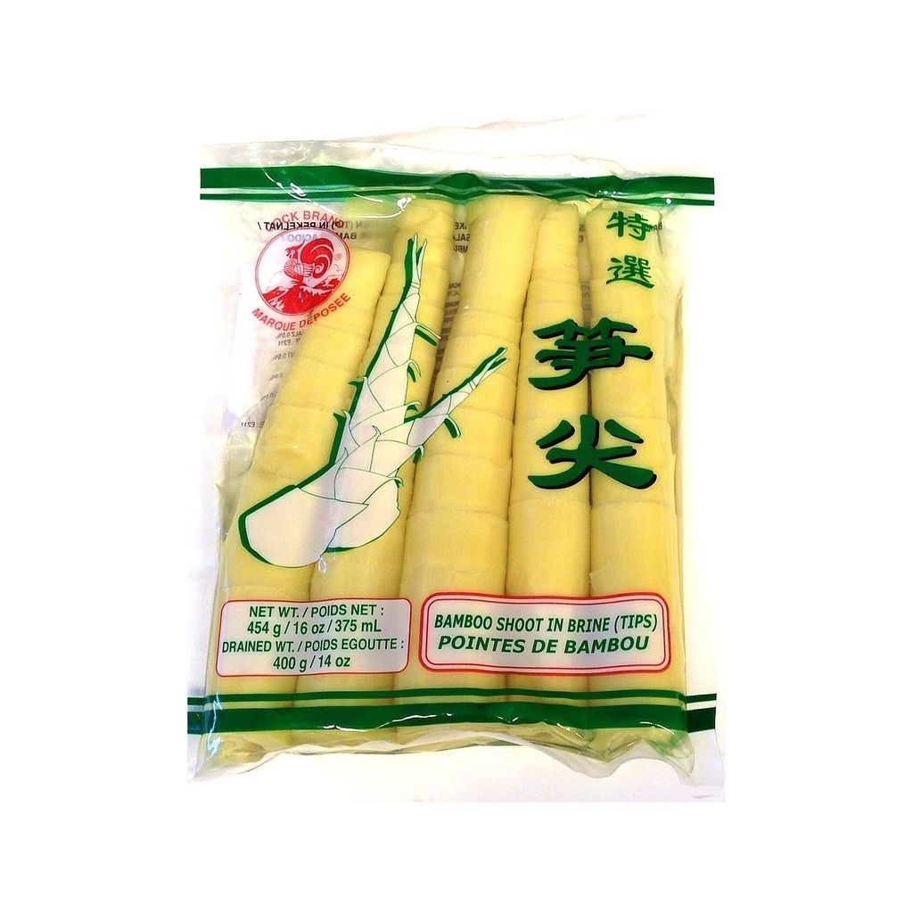 COCK Bamboo Shoot Tips Vacuum 454g.