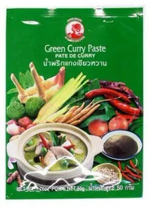 COCK Green Curry Paste 50g.