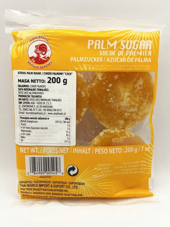 [1588] COCK Palm Sugar 200g.