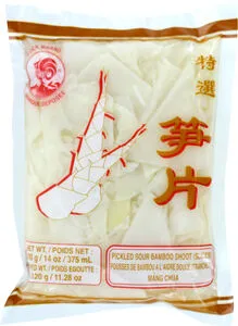 COCK Marinoituja hapankorppuisia bambunversoja 400g.