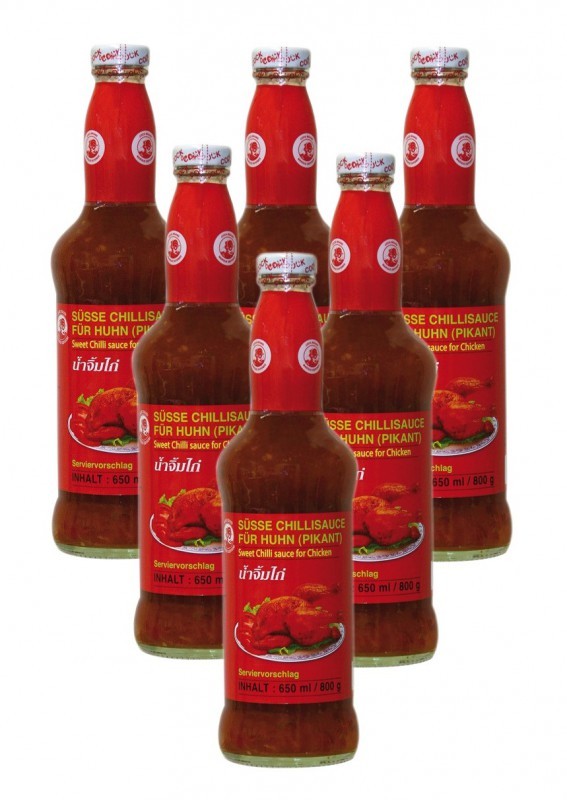 COCK söt chilisås 800g.