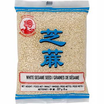 [1841] COCK White Sesame seeds 227g.
