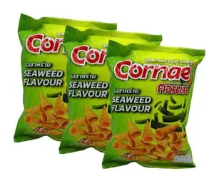 [2068] CORNAE Corn Snack Seaweed flavor 48g.