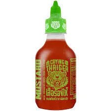 [2110] CRYING THAIGER Sriracha Chilisås - Senap 200ml.