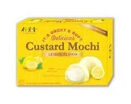 [1896] Custard Mochi Lemon Flavor 180g.