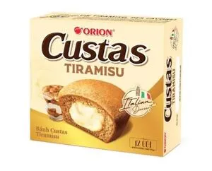 [1792] Custas Tiramisu Soft Pie x12 276g.