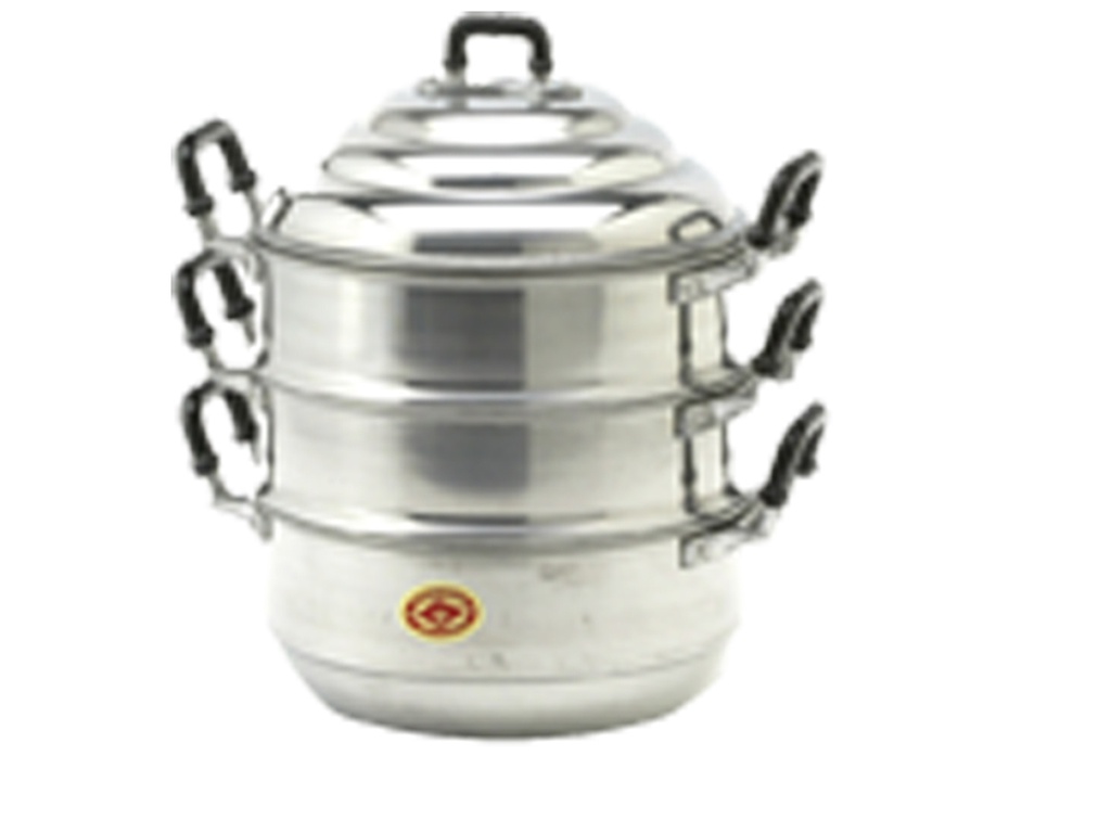 [740] DIAMOND BRAND Steamer Aluminium Cooker 26cm.