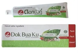 [2121] DOK BUA KU Tandpasta 2x180g.